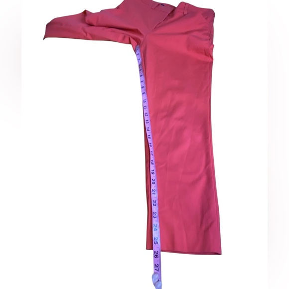 Brooks Brothers Pink Cropped Trouser Chino Ankle Pants Women’s Size 10 - Picture 12 of 13